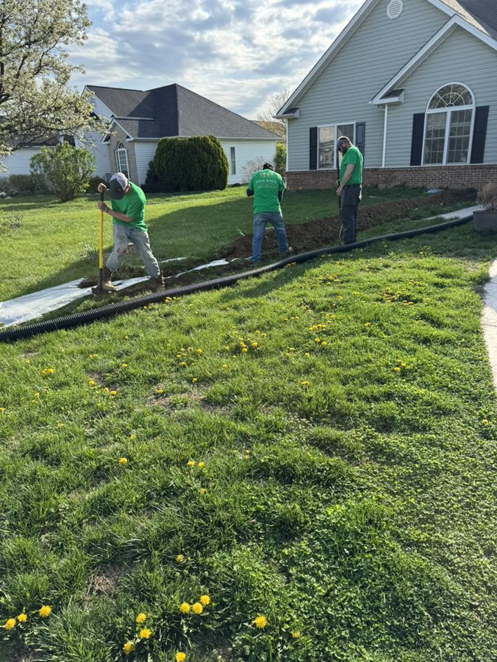 Four Roots Landscaping crew in Front Royal VA