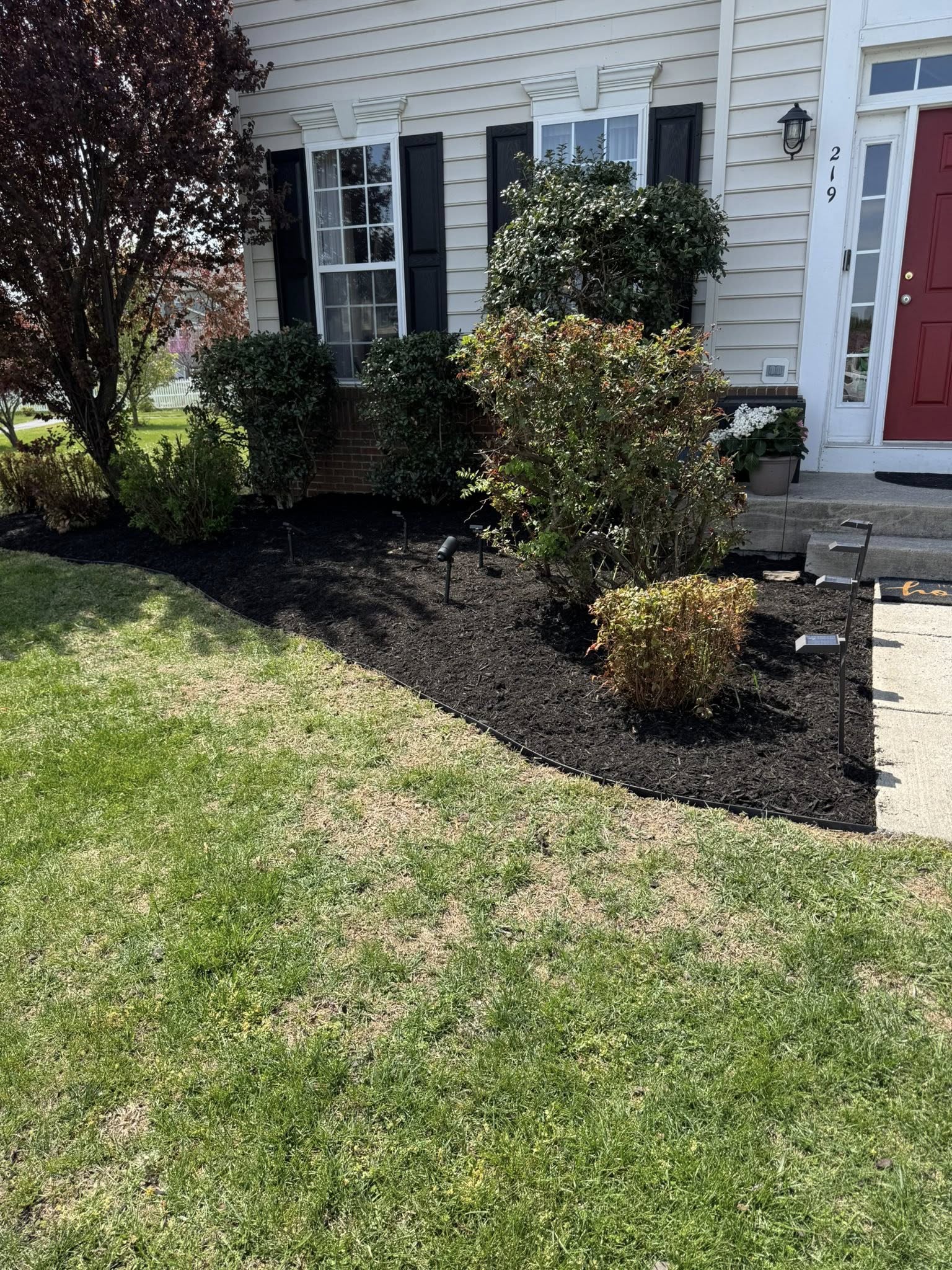 Shrub Trimming by Four Roots Landscaping in Front Royal VA