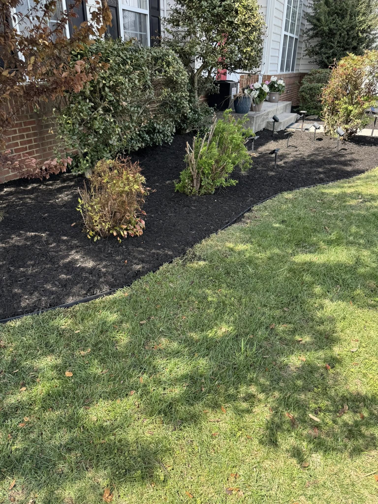 Shrub Trimming by Four Roots Landscaping in Front Royal VA